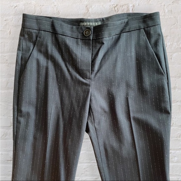 Theory Pin Stripe Pant - Picture 3 of 3